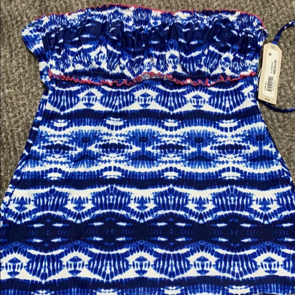 Blue/navy tankini